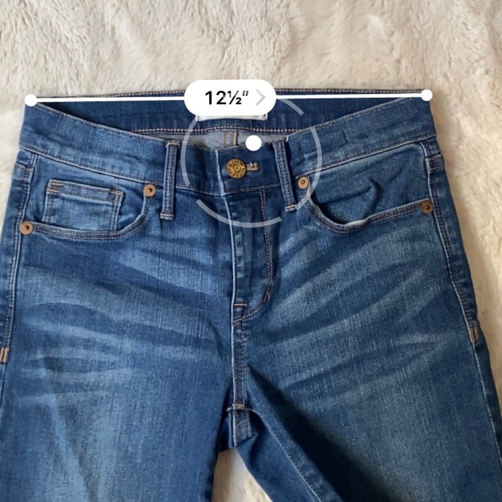 MADEWELL Skinny Skinny Ankle Jeans Size 24 EUC - Picture 11 of 12